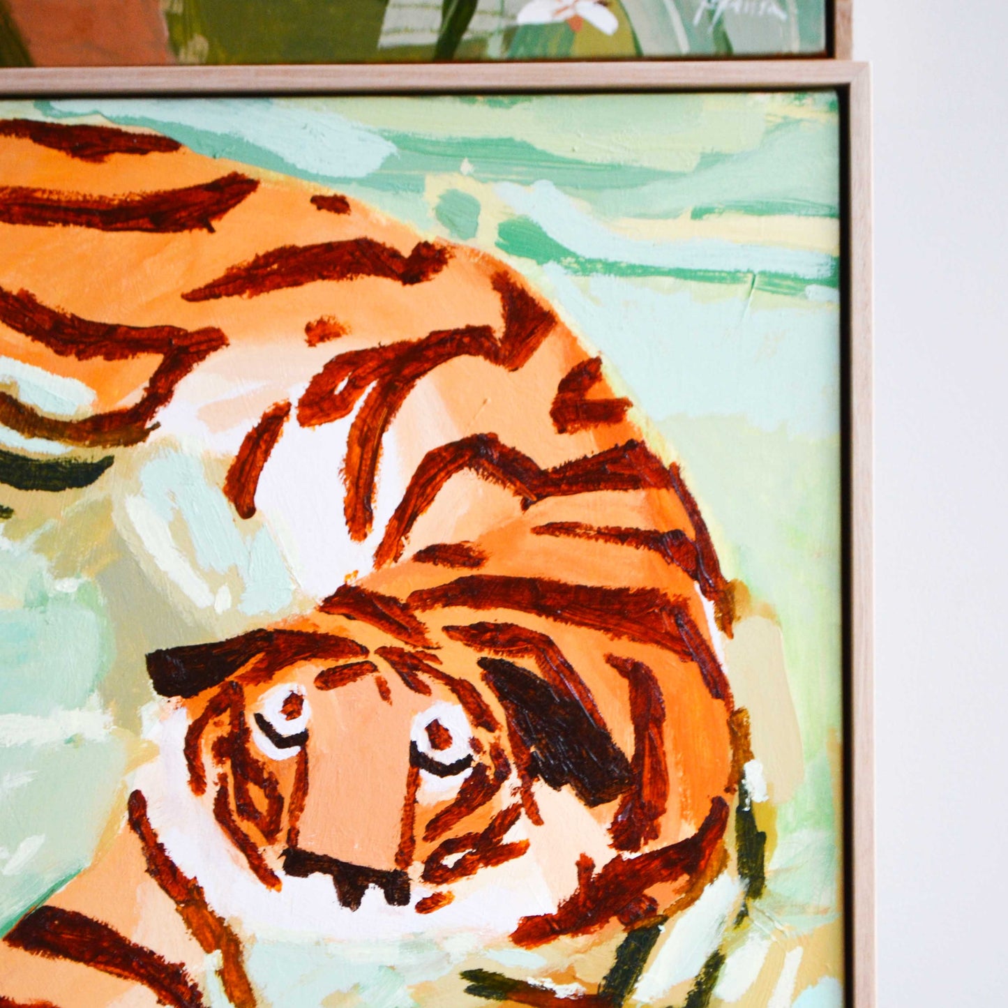 “Swimming Tiger“