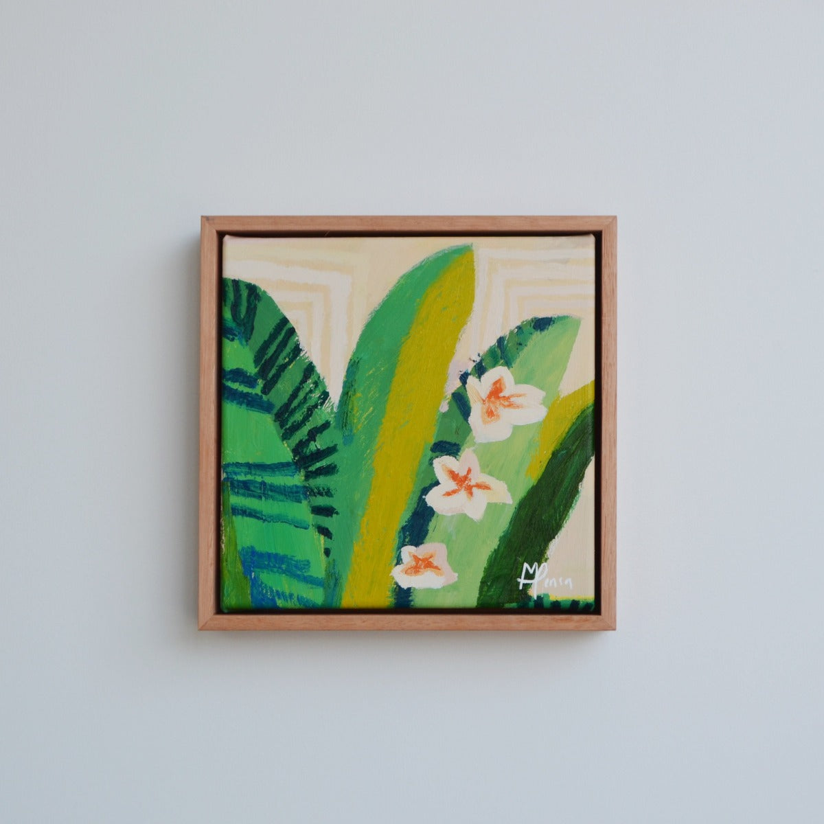 "palms & flowers"