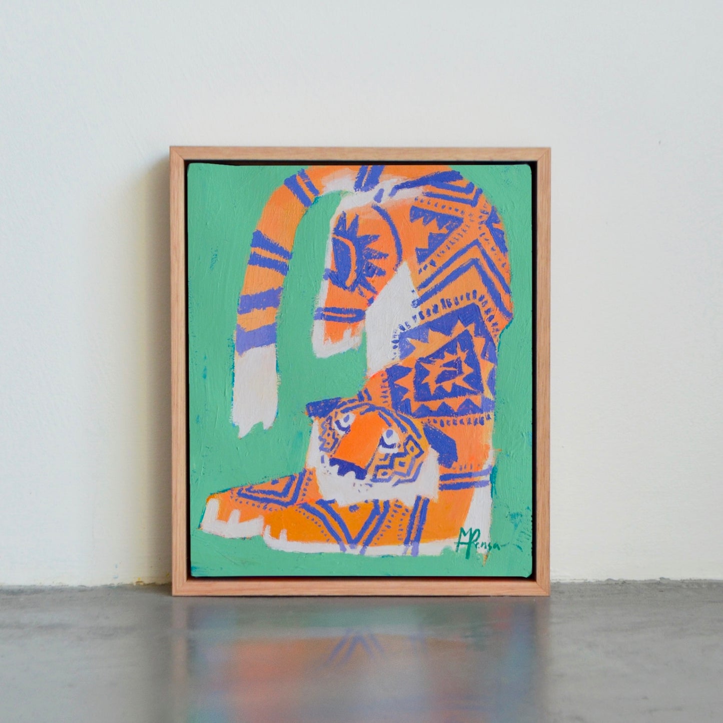 'adire striped tiger'