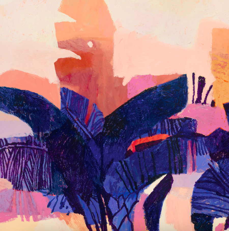 "egyptian violet junglescape" various sizes
