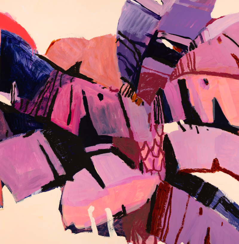 "mauve junglescape" various sizes