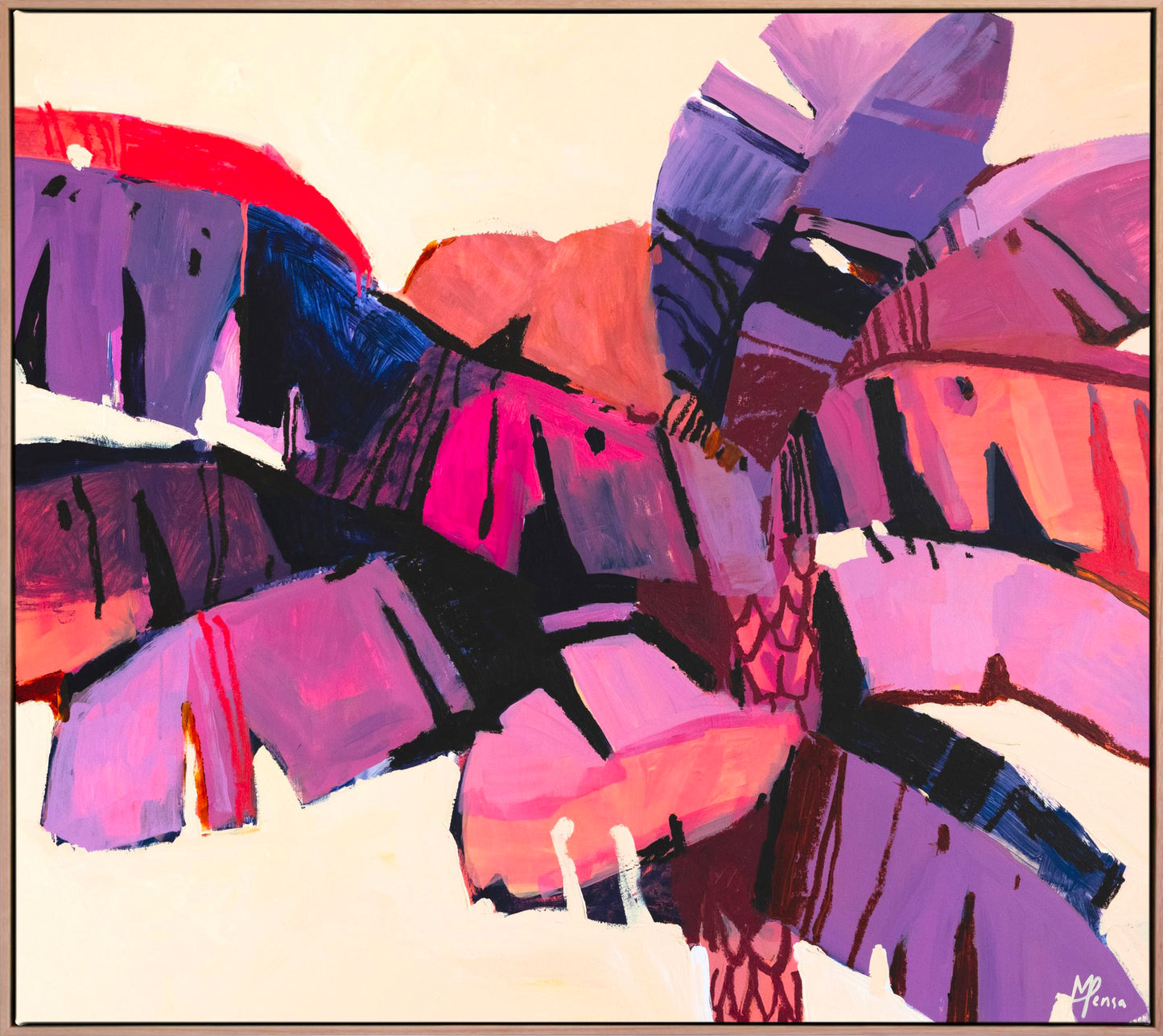 'mauve junglescape'