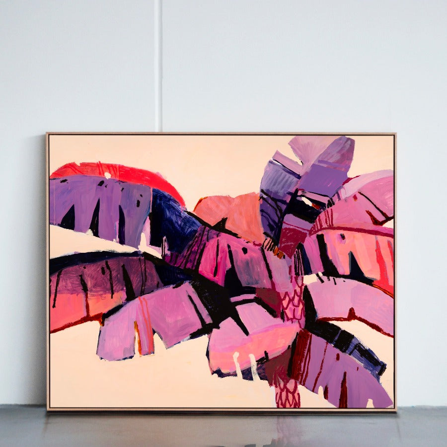 "mauve junglescape" various sizes