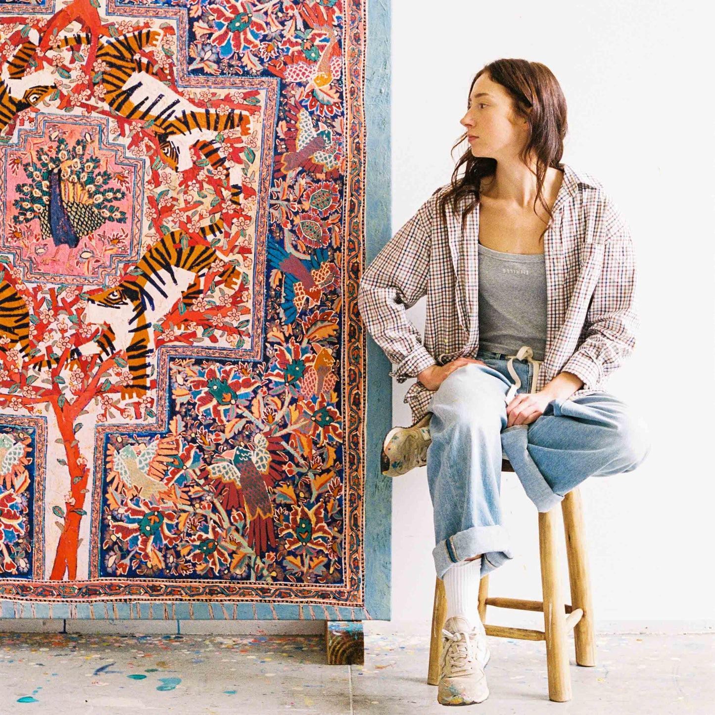 'safavid garden textile'