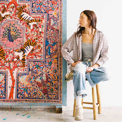 'safavid garden textile'