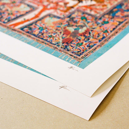 'safavid garden textile'