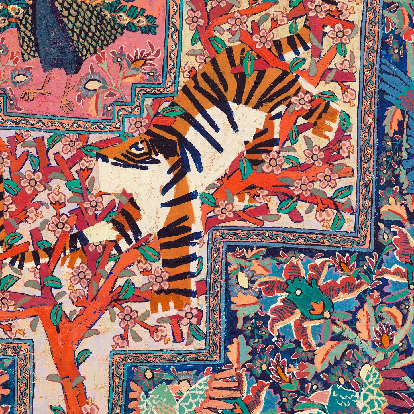 'safavid garden textile'