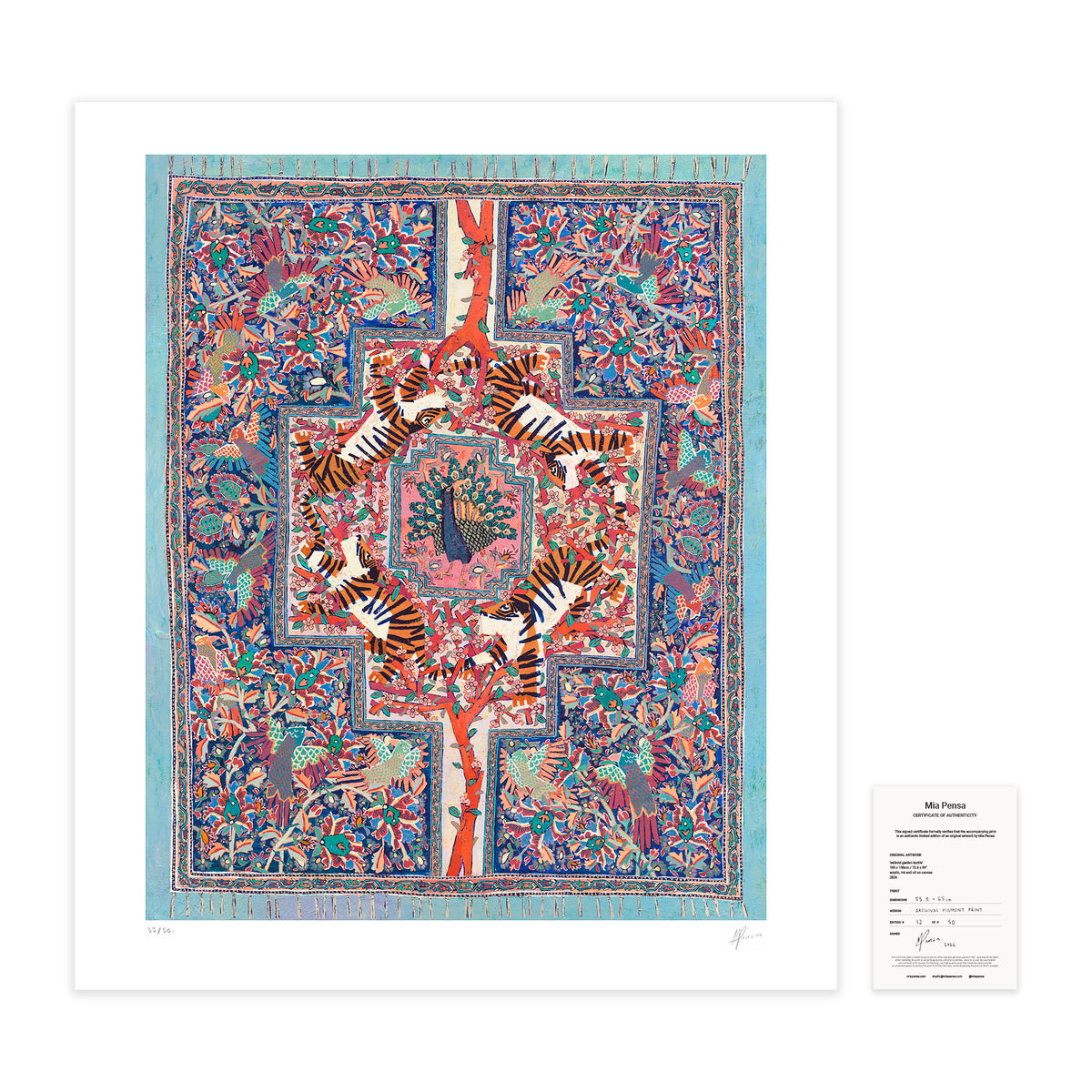 'safavid garden textile'