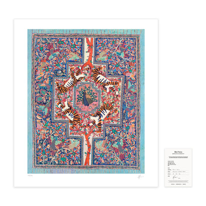 'safavid garden textile'