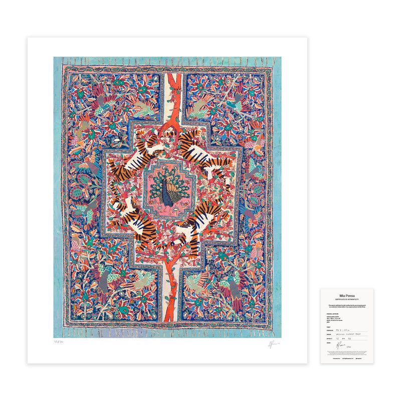 'safavid garden textile'