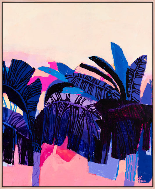 'violet junglescape II'