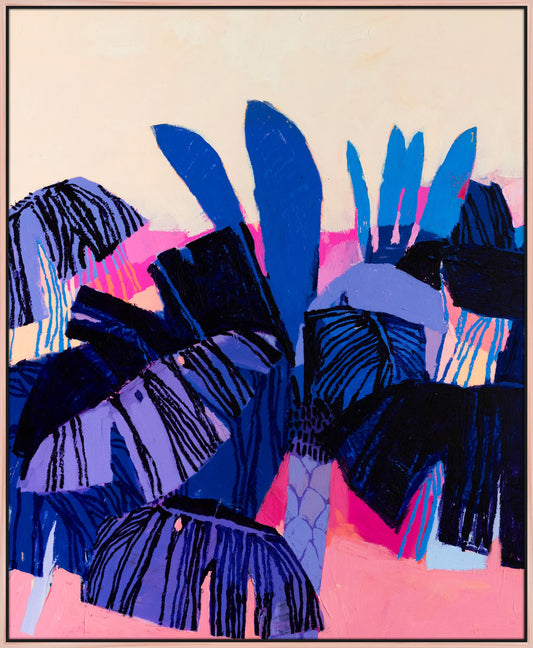 'violet junglescape I'