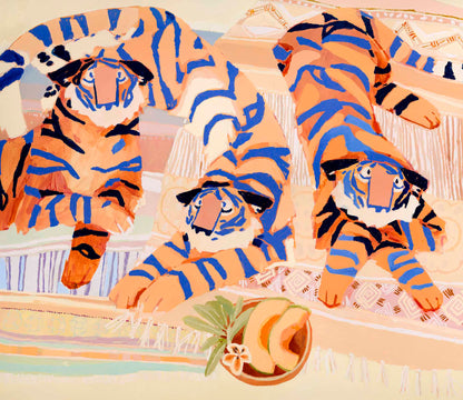 "smalt striped tigers" various sizes